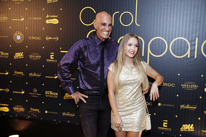 Amin Khader e Carla Dias
