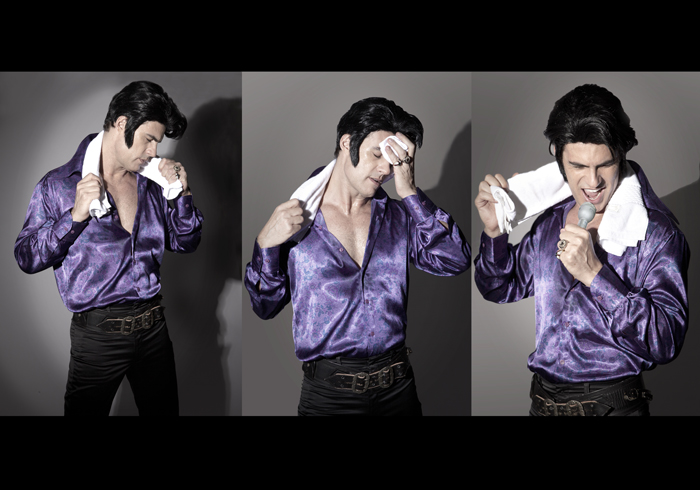 Carlos Casagrande como Elvis Presley