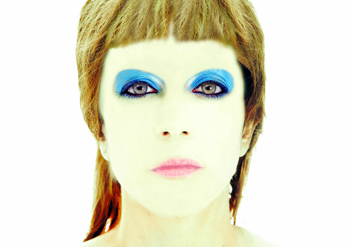 Marina Person como David Bowie