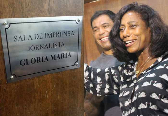  Glória Maria vira nome de sala de imprensa de CT de MMA