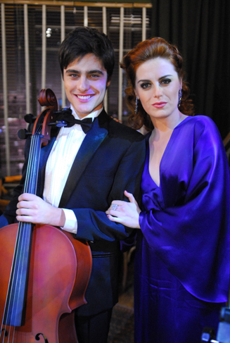 Guilherme Leicam e Alessandra Maestrini em Tempos Modernos, de 2010