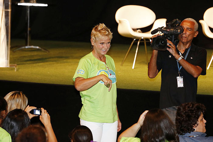 Xuxa lança programa Rede + Criança no Rio