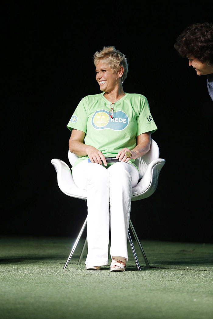 Xuxa lança programa Rede + Criança no Rio