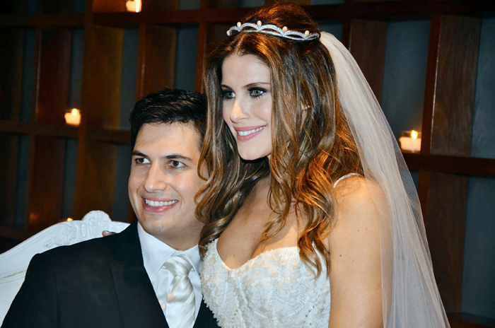 Os noivos, Ana Luiza Castro e Pedro Navio