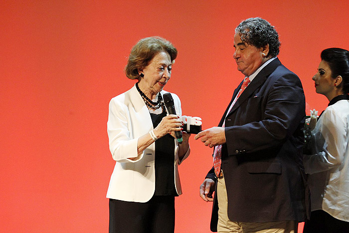 Fernanda Montenegro e Otávio Augusto na 7ª edição do Prêmio APTR