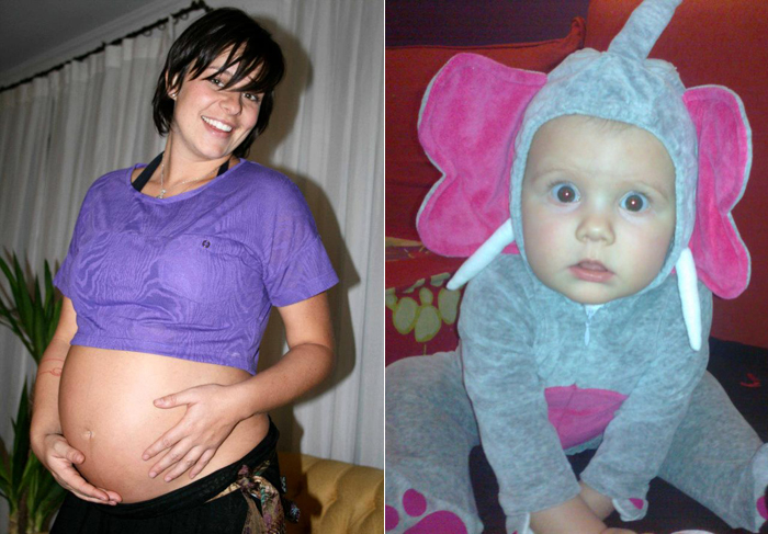 Luiza Gottschalk apresenta a pequena Nina: ‘Ser mãe é uma superação’