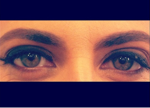 Giovanna Antonelli mostra os olhos maquiados de Thammy Miranda