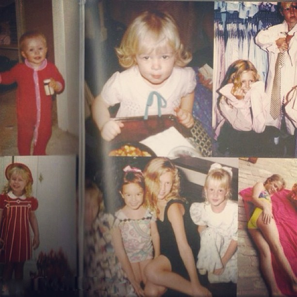 Paris Hilton tem momento flashback com fotos antigas