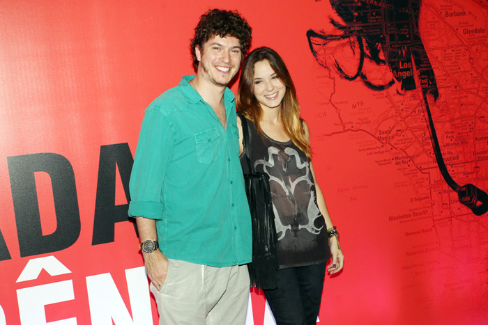 Caio Paduan e Juliana Lohmann