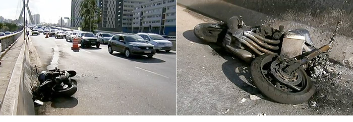 Rafael Ilha sofre grave acidente de moto em São Paulo