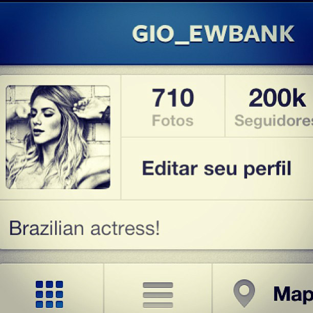 Giovanna Ewbank comemora 200 mil seguidores no Instagram