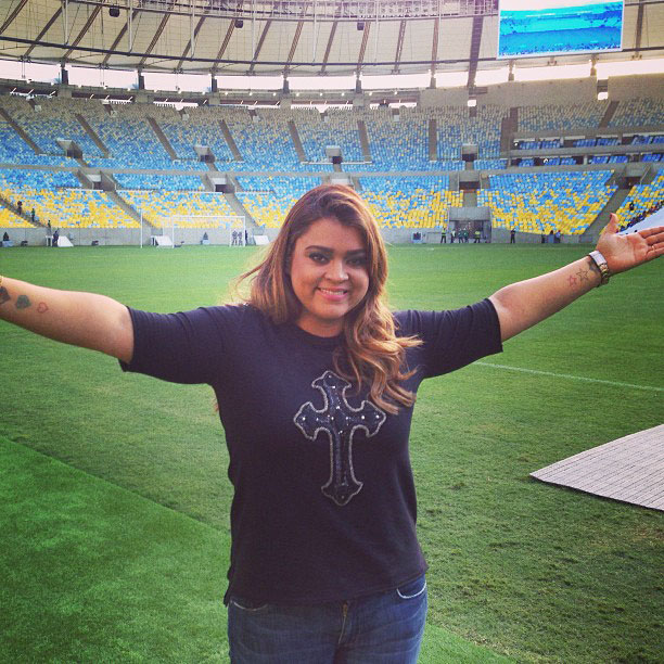 Preta Gil sente orgulho do novo Maracanã