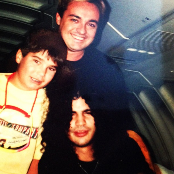 Em dia rock´n´roll, Gugu lembra de viagem com guitarrista Slash