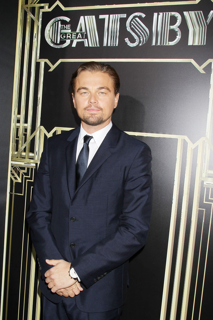 Leonardo DiCaprio prestigia première de seu novo longa, O Grande Gatsby