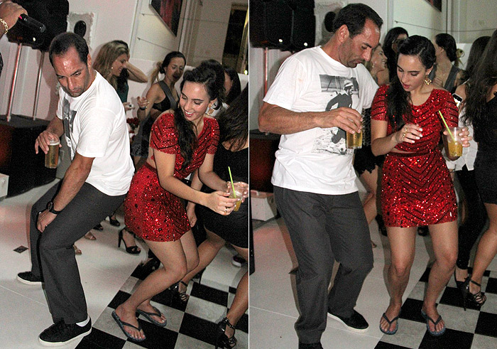 Edmundo celebra os 18 anos da filha ao som de funk