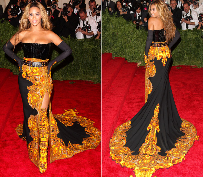 Beyoncé rouba a cena a bordo de vestido Givenchy no Met Gala 2013