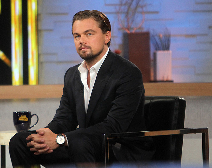 Leonardo DiCaprio participa do Good Morning America