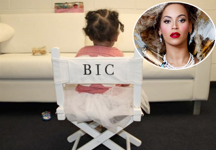 Blue Ivy, filha de Beyoncé é fotografada pela mãe nos bastidores de turnê O Fuxico