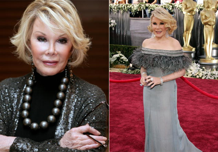 Incrível: Viciada em plásticas, Joan Rivers completa 80 anos