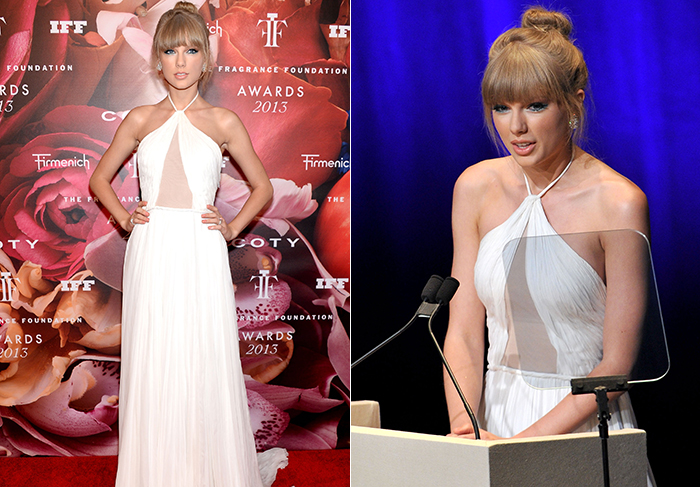  Taylor Swift é eleita a Celebridade do Ano no Fragrance Foundation Awards