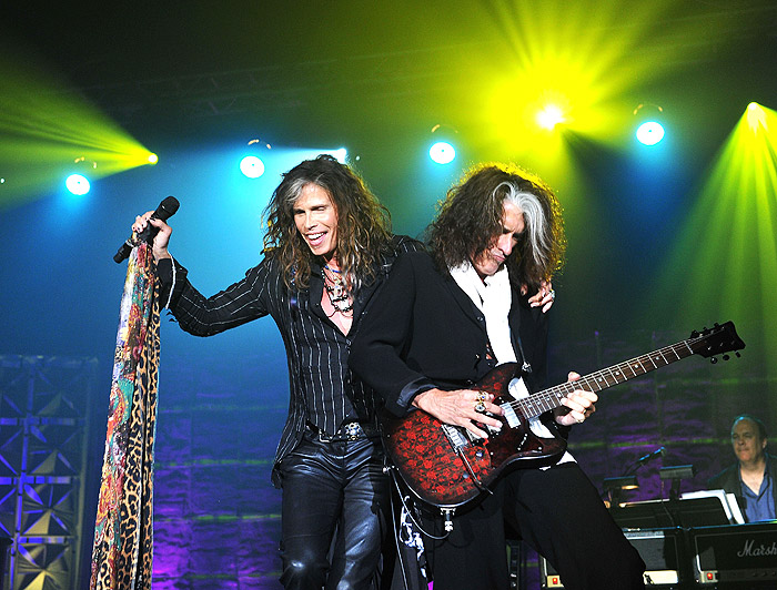 Steven Tyler e Joe Perry, do Aerosmith, entram no Hall da Fama dos Compositores
