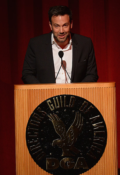Ben Affleck recebe prêmio de Cineasta do Ano na Califórnia