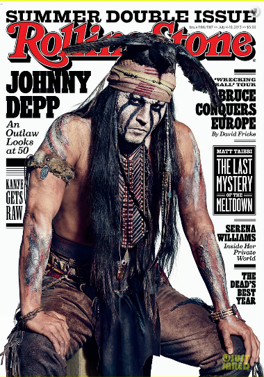 Capa da revista Rolling Stones, Johnny Depp fala sobre o fim do relacionamento com Vanessa Paradis