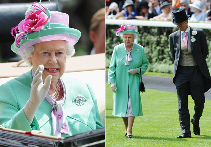 Rainha Elizabeth II participa da abertura do Royal Ascot 2013