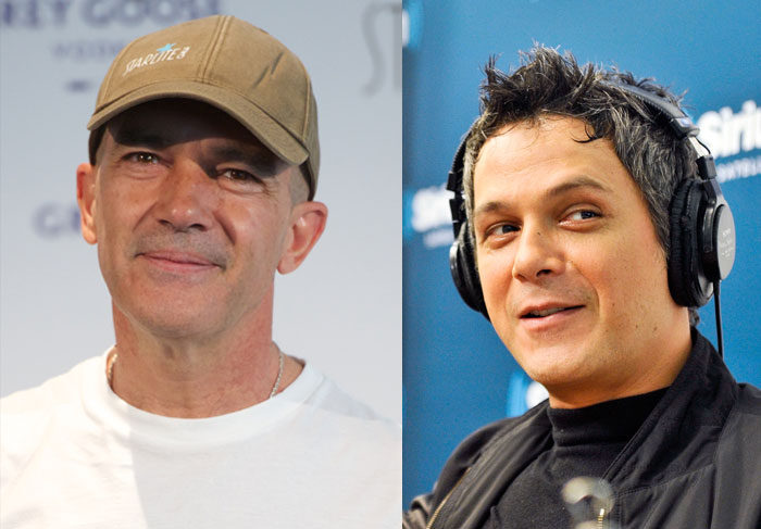 Antonio Banderas vai cantar com Alejandro Sanz O Fuxico