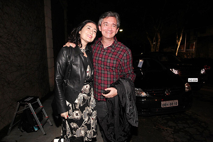 Serginho Groisman e sua esposa Fernanda Molina