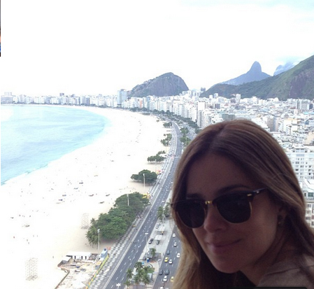 Vera Viel e Rodrigo Faro viajam ao Rio para torcer pelo Brasil