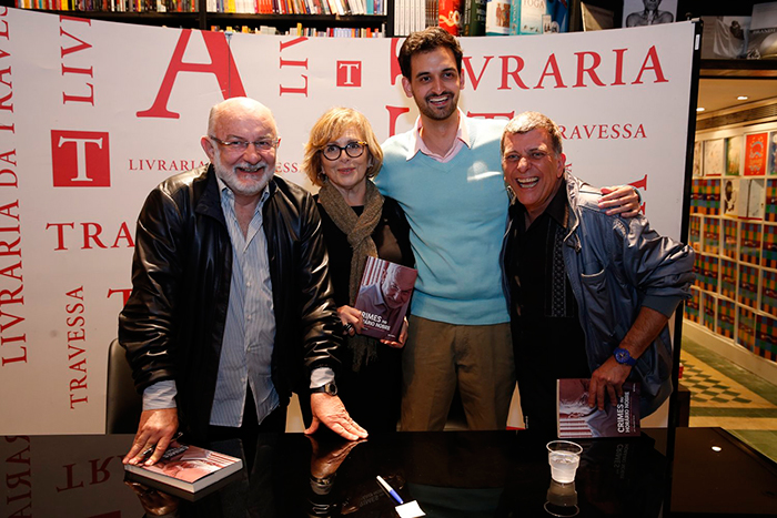 Fernanda Montenegro prestigia lançamento do livro de Silvio de Abreu