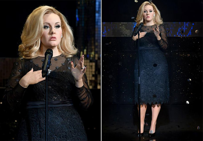 Adele ganha estátua no museu de cera Madame Tussauds de Londres