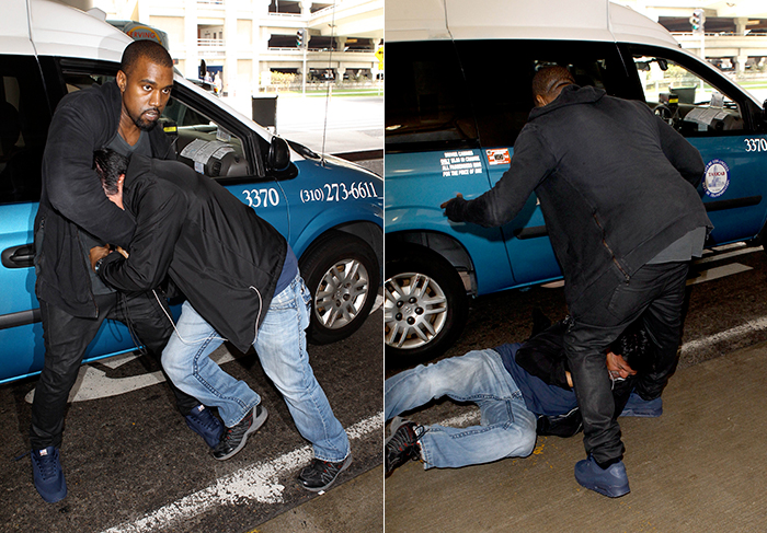 Kanye West agride fotógrafo, que precisa ser atendido por paramédicos