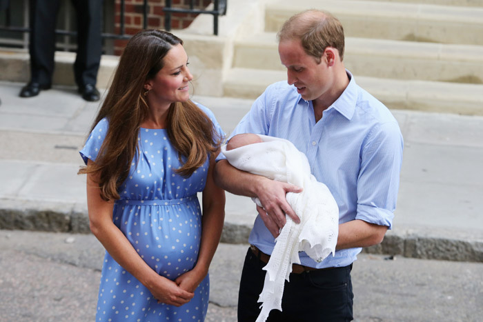 Veja o bebê real de Kate e William bem de pertinho!