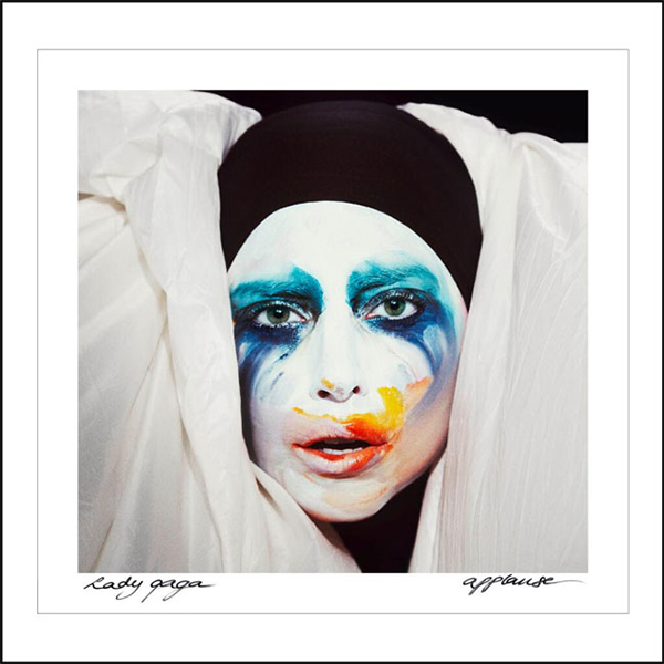 Lady Gaga divulga capa de seu novo single, Applause