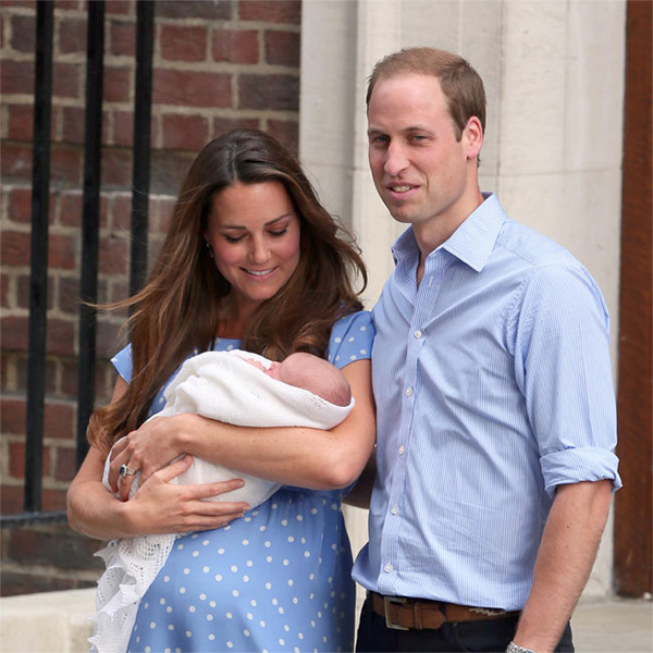 Fotos de Príncipe William e Kate Middleton com Príncipe George serão lançadas na próxima semana