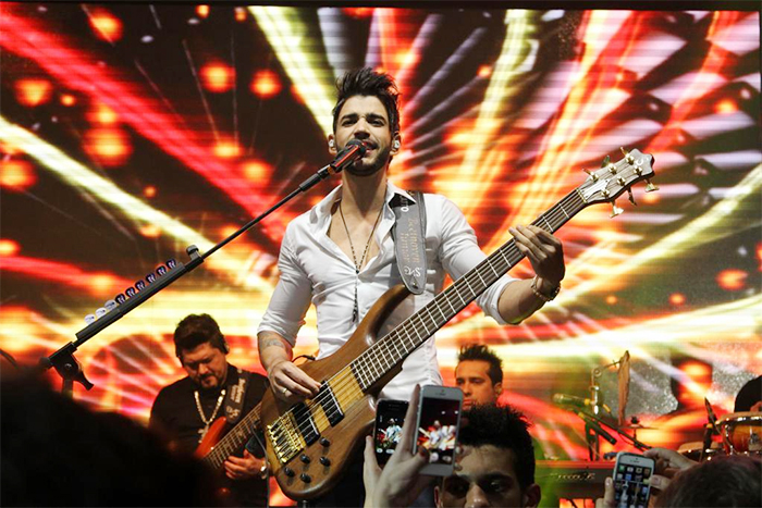 Gusttavo Lima  em show em SP