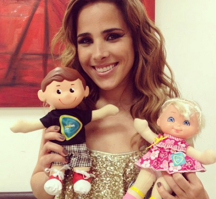 Wanessa grava chamada da campanha do Teleton