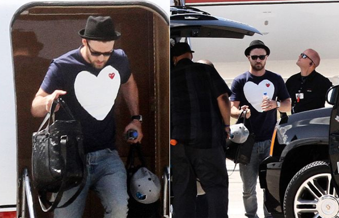 Justin Timberlake viaja de jatinho a Miami para show 