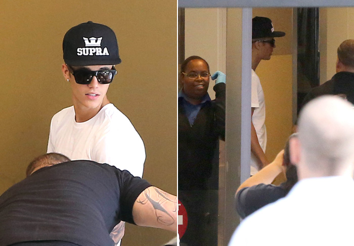 Justin Bieber é detido por polícia de aeroporto para inspeção