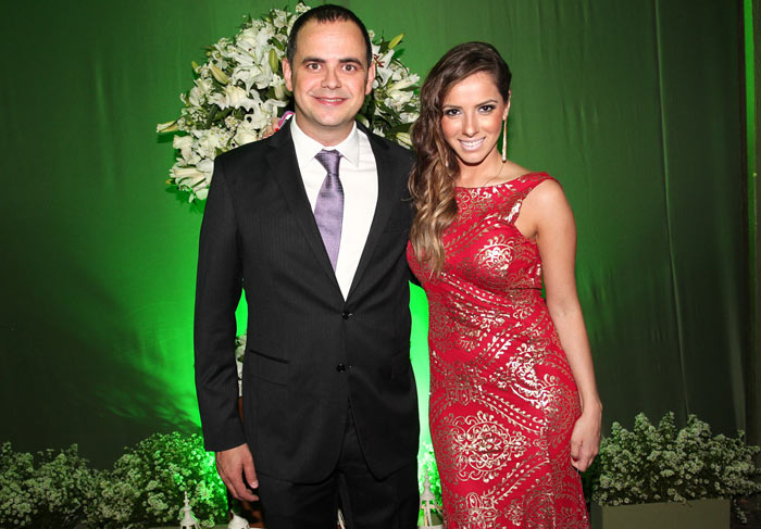 Carioca e a esposa Paola