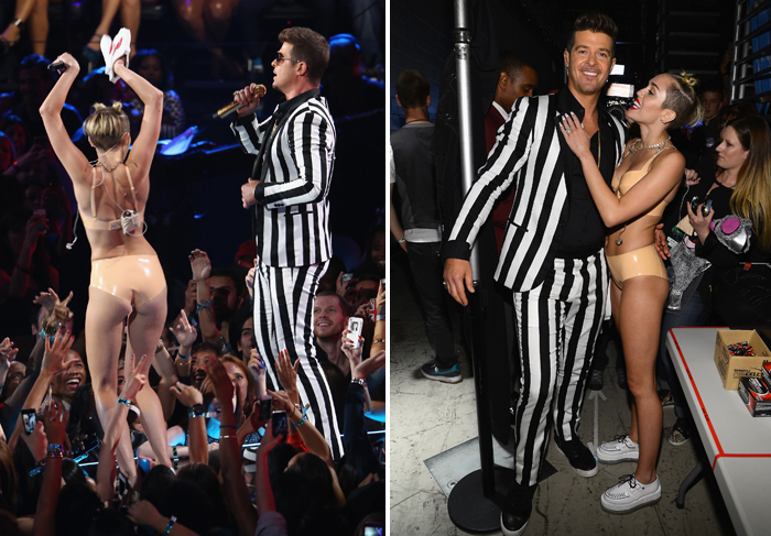 Performance ousada de Miley Cyrus no VMA provoca críticas