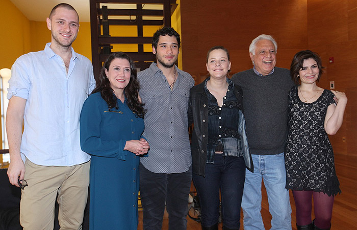 Antonio Fagundes e o filho, Bruno, estrelam espetáculo no teatro