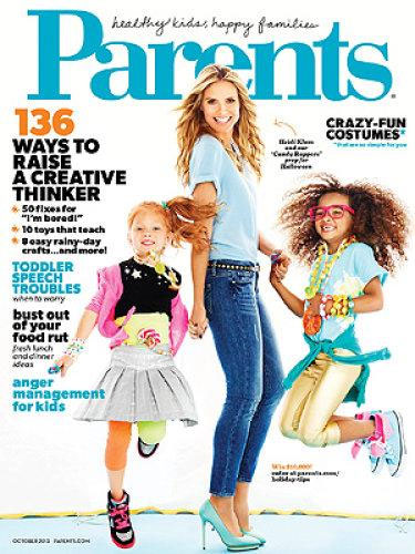 Heidi Klum diz que filhos são sua maior inspiração para moda