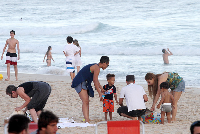 Alicia Keys curte o Rio de Janeiro com a família