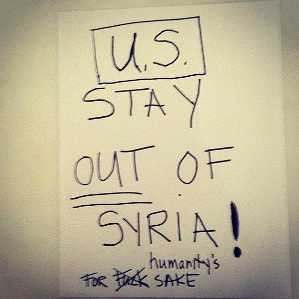 Madonna quer que os Estados Unidos fiquem fora da Síria