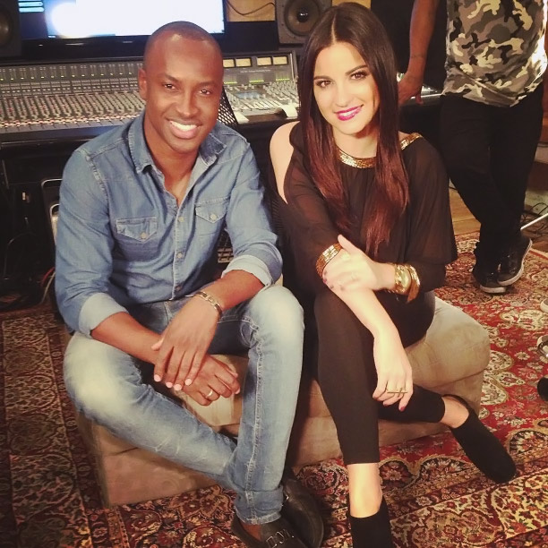 Thiaguinho e Maite Perroni gravam música juntos