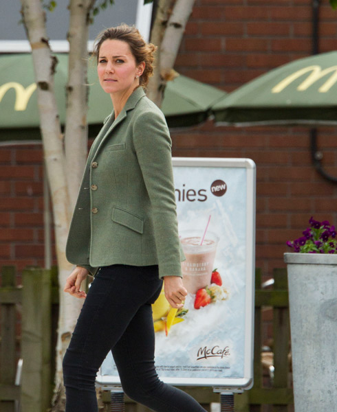 Kate Middleton vai à rede de fast-food sem seus seguranças