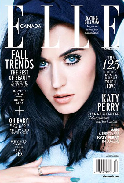 Katy Perry fala sobre meditação e Rihanna em entrevista à Elle